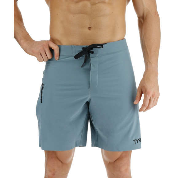 TYR Men Mobius Solid Performance 9" Board Shorts North Atlantic Size 38X9 - Picture 1 of 1